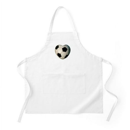 

CafePress - Soccer Love BBQ - Kitchen Apron with Pockets Grilling Apron Baking Apron