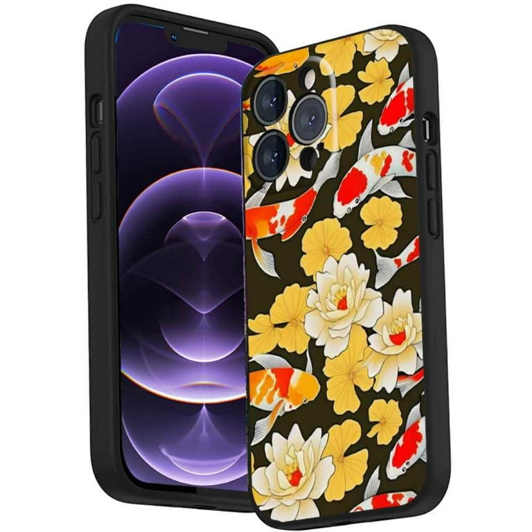Compatible with iPhone 14 Pro Max Phone Case, Koi-Fish-26 Case Silicone  Protective for Teen Girl Boy Case for iPhone 14 Pro Max 