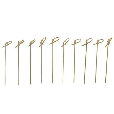 

DTYUIER 300 Knotted Bamboo Skewers Sticks Toothpicks
