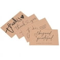 thumbnail image 2 of 120 Piezas Exquisitas Tarjetas de Thank You de Papel Kraft, para PequeñAs Tarjetas de Reconocimiento de Negocios Tarjetas de DecoracióN de Regalo, 2 of 5
