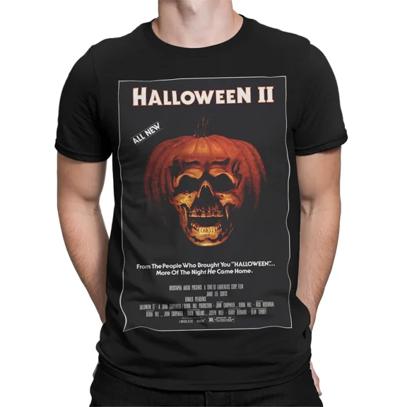 Halloween II All New Horror Movies Graphic Tee Mens Womens Unisex T Shirt