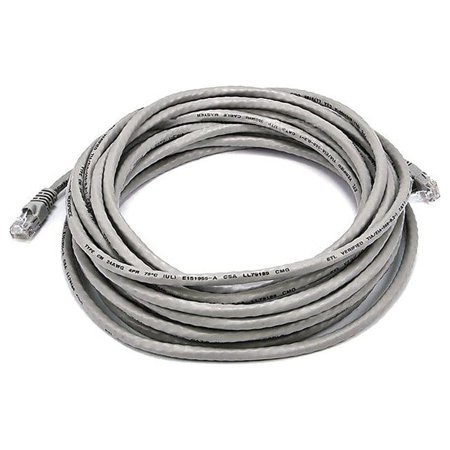 UPC: 0844660023159 | Monoprice 25  24AWG Cat6 UTP Ethernet Network Cable Gray 102315