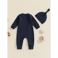thumbnail image 5 of Hirigin Newborn Baby Boy Girl Clothes Hi I'm New Here Coming Home From Hospital Outfits Gender Neutral One Piece Romper, 5 of 8