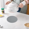 thumbnail image 6 of Verdsylv Silicone Circular Insulation Mat – A Heat-Resistant Pot Mat for Your Dining Table with a Non-Slip Surface that is Easy to Clean,7.87", 6 of 6