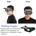 thumbnail image 4 of Gafas de soldadura con oscurecimiento automático, gafas de soldador con oscurecimiento automático, máscara para ojos de soldador solar, gafas protectoras de soldadura, 4 of 5