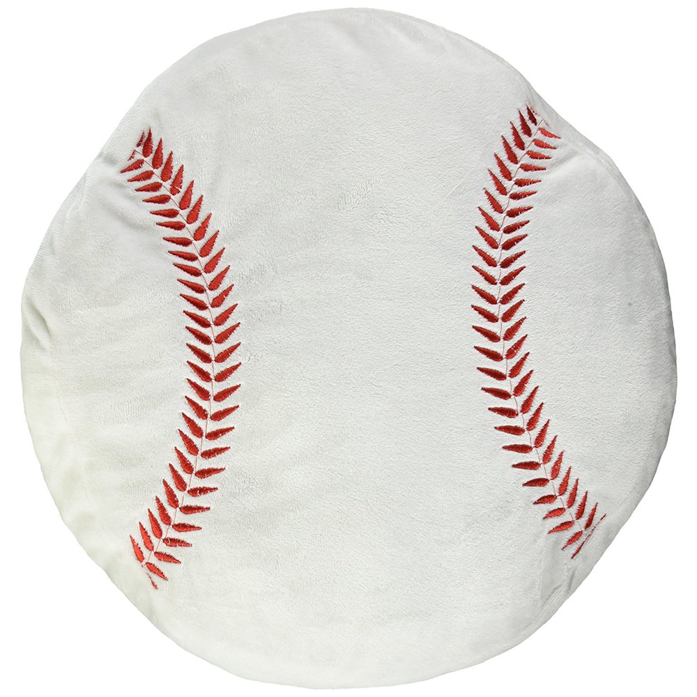Cp Baseball Comfy Plush Sports Ball Pillow 16"