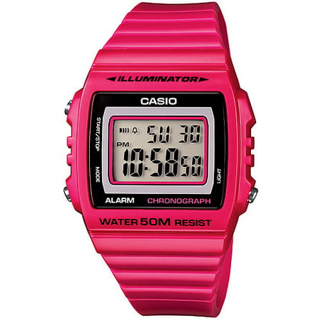 Casio Women's Sport Digital Watch, Glossy Pink - Walmart.com