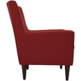 thumbnail image 4 of Pemberly Row Traditional Fabric Arm Chair in Picante Red Finish, 4 of 5