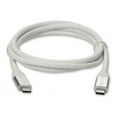 thumbnail image 2 of AddOn 3ft 1m USB C 3.1 Male to Male Thunderbolt-compatible Sync and Charge White Cable, 2 of 8