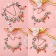 thumbnail image 5 of Pulsera con dijes de oso de Winnie the Pooh para mujer, brazalete con colgante de Piglet Eeyore para niña, cuentas de Anime de Disney para fabricación de joyas, 5 of 5