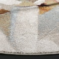 thumbnail image 3 of SAFAVIEH Porcello Harding Geometric Area Rug, Grey/Multi, 10' x 10' Round, 3 of 8