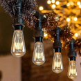 thumbnail image 3 of Bombilla vintage, bombilla LED de luz cálida E27 4w Bombilla vintage antigua Lámpara de filamento retro-3, 3 of 4