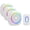 White-1 Transmitter+ 3 Receivers, variant on TECKNET Longest 1300 Feet Wireless Doorbell with RGB Alarm Lighting,Battery-Powered IP66 Waterproof Design,60+Chimes & 5-Level Volume for Home/Apartment,4.5-Year Battery Life,White,FCC ID:YI6RL-33TX