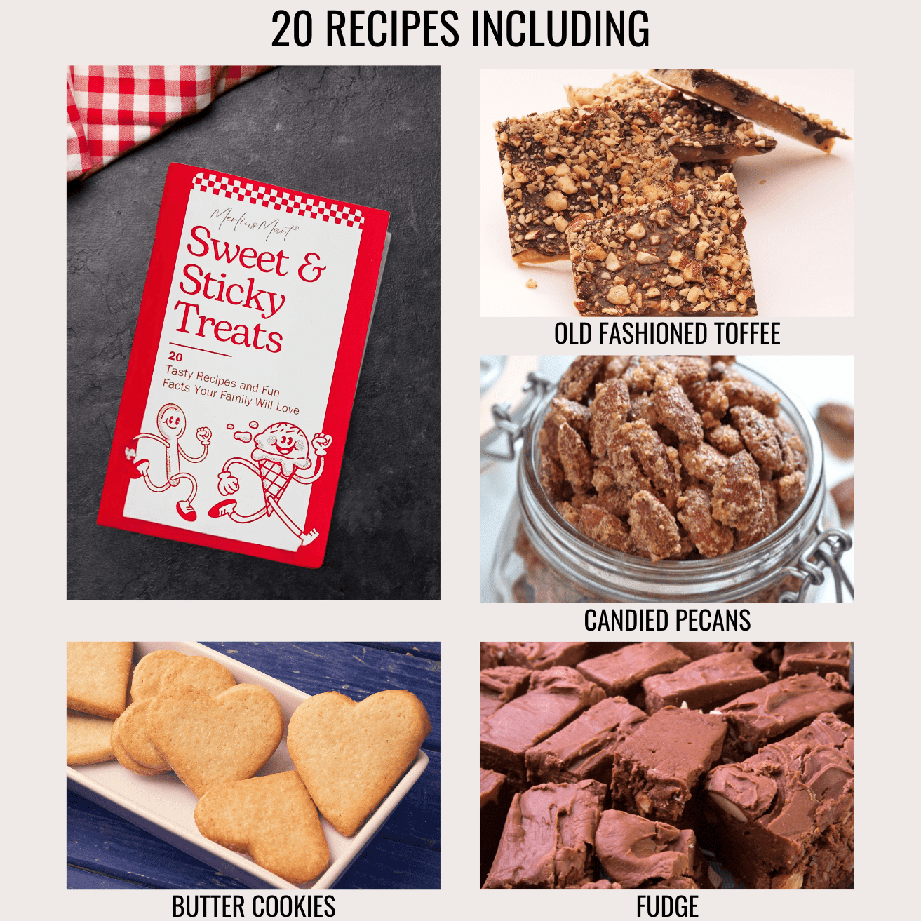 Mandy's Old Fashioned Cookie Thins Baked 3 Flavors (1) Each Pieces: Simply Sugar, Dark Chocolate, Crispy Coconut (4.6 Ounces) + MerlinsMart Zine