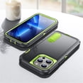 thumbnail image 3 of for iPhone 14 Pro Case, iPhone 14 Pro Phone Case with Built in Kickstand, Shockproof/Dustproof/Drop Proof Heavy Duty Military-Grade Rugged Protective Cover for iPhone 14 Pro,Grey,For iPhone 14 Pro, 3 of 8