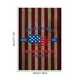 thumbnail image 3 of God Bless America Patriotic American Garden Flag 12x18 Inch Double Sided USA Flag USA 4th July Independence Day Garden Flag for Party Yard Outdoor Decoration Home Farmhouses Decor, 3 of 7