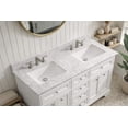 thumbnail image 2 of Ari Kitchen & Bath South Bay 55" Solid Wood Bathroom Vanity in White, 2 of 8