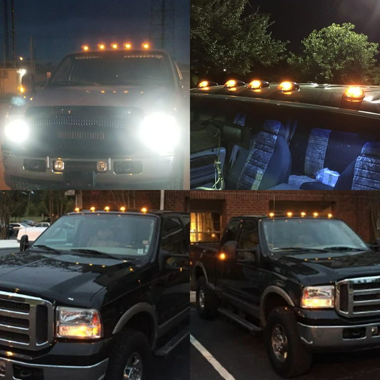 LED Truck Cab Light for Ford 1999-2016 F250-750 Super Duty Pickup and  E150-450 Models/2017-2018 E350 450 Super Duty