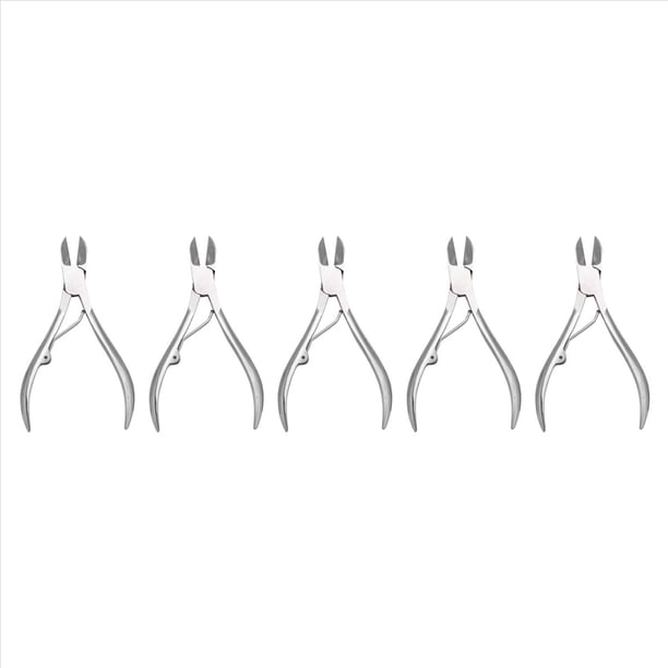5X CortaúñAs Profesionales para Pies y UñAs Cortadoras de Podantes Paroniquia Pinzas Podología Podología de Pie Inoxidable Herramientas para el Cuidado de los Pies
