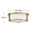 thumbnail image 5 of Hinkley Lighting - Two Light Flush Mount - Foyer - Lowell - 2 Light Medium Flush, 5 of 7