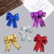 thumbnail image 3 of Lazo de Navidad de 10cm, decoraciones navideñas para el hogar, dorado, rojo, adornos de árbol de Navidad, regalo de Año Nuevo, 3 of 4
