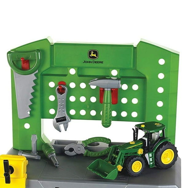 Theo Klein - John Deere Repair Station Premium Toys For Kids Ages