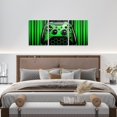 thumbnail image 4 of Hieng Green Gamer Canvas Wall Hieng Geometric Games Controller Wall Decor Prints Home Hiengwork for Living Room Bedroom, Video Gaming Wall Painting Posters, Kids Boys Girls Room Decor, 4 of 6