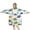 White Dinosaurs Flowers, variant on Wearable Oversized Blanket,White Dinosaurs Flowers Eggs Pattern Wearable Blanket Hoodie for Adults,Cozy Hooded Blankets with Super Pockets,Super Warm Fuzzy Pullover for Women & Men