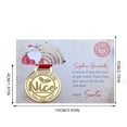 thumbnail image 3 of XUFLVPSEF 36 Sets Nice List Medals Christmas Card with Envelope Letter from Santa Clause Xmas Greeting Card Holiday Funny Keepsake Gifts for Adults Kids Tradition Gift from Father Christmas, 3 of 6