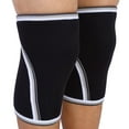 thumbnail image 2 of LYUMO Knee Support,1 Pair Breathable Thickened Knee Protection Sleeve for Weight Lifting Sports Fitness, 2 of 8