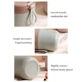 thumbnail image 3 of Wosthever Taza de desayuno, taza de café, tarro de leche, acero inoxidable, mantiene el calor, gran capacidad, mano de obra fina, a prueba de herrumbre, Mostrada Rosa Claro/680ML Wosthever HA080704-03, 3 of 6