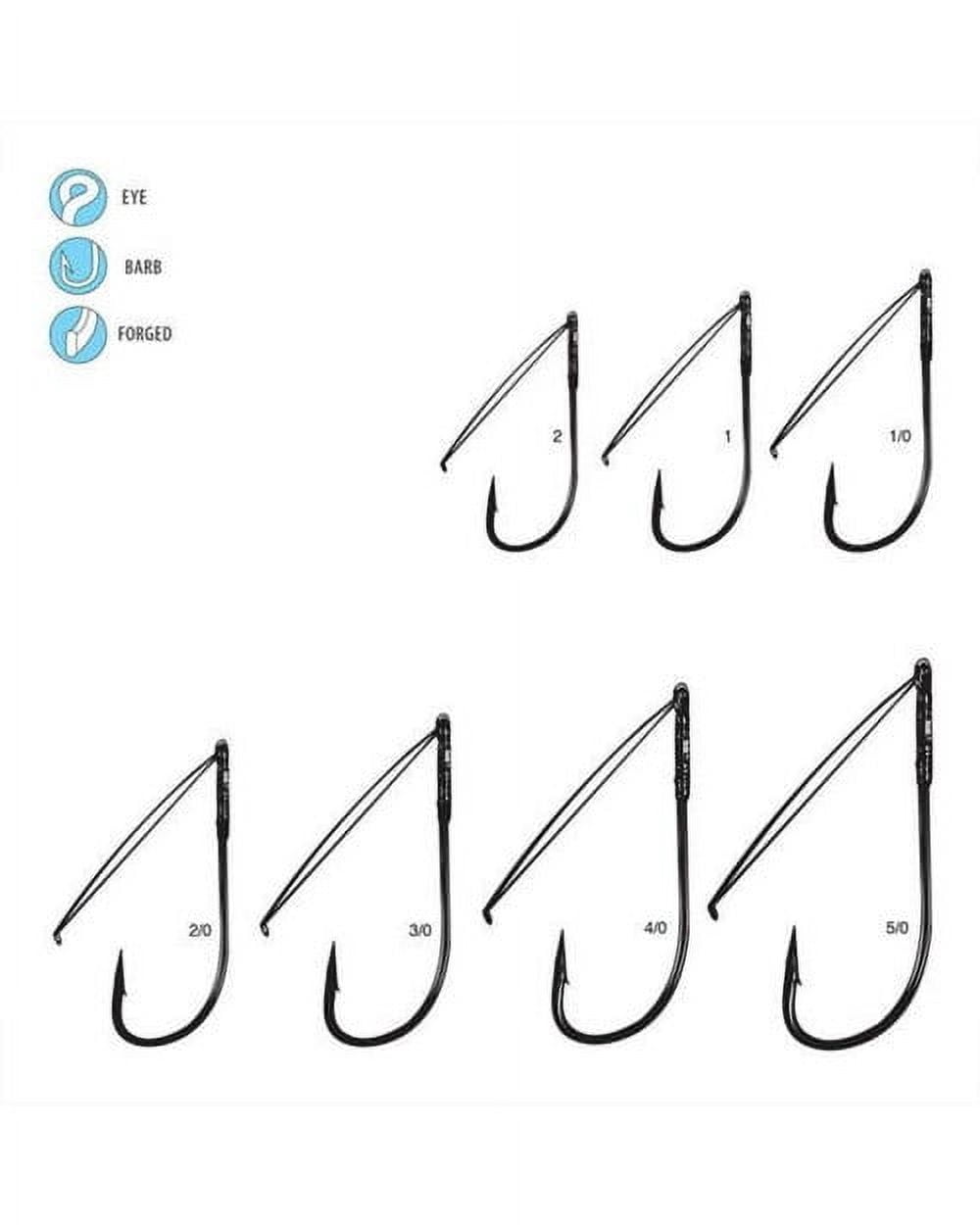 Gamakatsu Worm w/Wire Guard Bronze Size 1/0 4pk