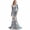 Light Blue, variant on Women's Halloween Skeleton Costume, Black Long Sleeve Vintage Dress with 3D Print Floral for Women, Skeleton Costumes Halloween Dresses for Adult Dress up, Halloween Goth Parties Cosplay and Events