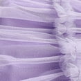 thumbnail image 5 of Toddler Baby Girls Dress Print Layered Sleeveless Casual Kids Fashion Summer Dresses Solid Spaghetti Knee Length Purple 4 Years-5 Years, 5 of 6
