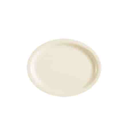 

Washington Oval Platter Narrow Rim 13 1/8 W x 10 7/8 L x 1 1/4 H Stoneware White 3 packs