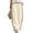 Beige, variant on High Waisted Pants for Women Casual Loose Straight Leg Slacks Side Button Down Decor Elastic Waist Track Trousers Beige XXL