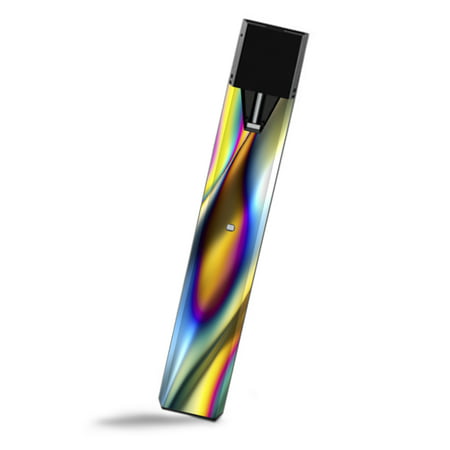Skin Decal Vinyl Wrap for Smok Fit Ultra Portable Kit Vape stickers skins cover / Oil Slick Rainbow Opalescent Design