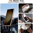 thumbnail image 3 of for Samsung Galaxy S23 Ultra Case, [Full Camera Cover Protection] [Compatible with MagSafe] Magnetic Metallic Glossy Slim Clear Luxury Soft Shockproof Case for Galaxy S23 Ultra 5G 6.8 inch -Shiny Gold, 3 of 9