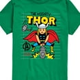 thumbnail image 3 of Marvel Thor - Doodle - Toddler and Youth Short Sleeve Graphic T-Shirt, 3 of 5