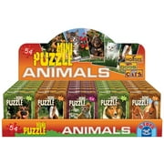 Mini Puzzle: Animals 9 54-Piece, 4.5" x 6.25"