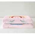 thumbnail image 3 of Queen Size Rainbow Sherpa Blanket , Sun And Stars Fleece Blanket Cartoon Cloud Colorful Dots Throw Blanket Kawaii Love Heart Flower Plush Bed Blanket For Bedroom Decor, Pink, 3 of 6