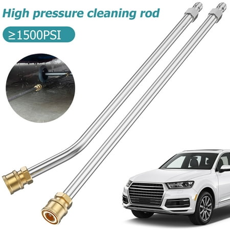 CIVG 4000PSI Pressure Washer Undercarriage Cleaner Water Broom Cleaning Wand Durable Sturdy Stainless Steel Pressure Washer Extension Wand