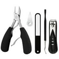 thumbnail image 1 of Clippers for Thick or Ingrown Toenails Nail Tools Polishing 5 Set, 1 of 6