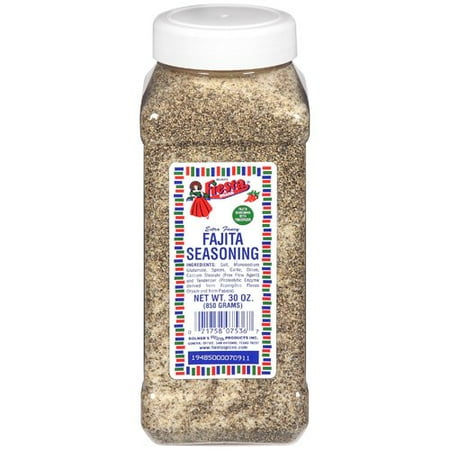 Fiesta Brand Fajita Seasoning Spice, 30 oz jar