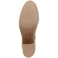 thumbnail image 4 of STYLE & COMPANY Womens Light Taupe Beige Asymmetrical V-Notch Cutout Padded Felaa Round Toe Block Heel Zip-Up Booties 10 M, 4 of 4