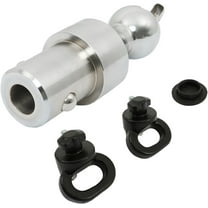 Genrics 2-5/16 Inch Gooseneck Ball & Chain Anchor Kit Replacement for Ram Trucks, 38000 lbs GTW