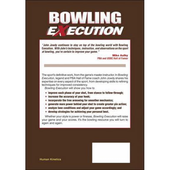 Pre-Owned Bowling Execution (Paperback) 0736075380 9780736075381