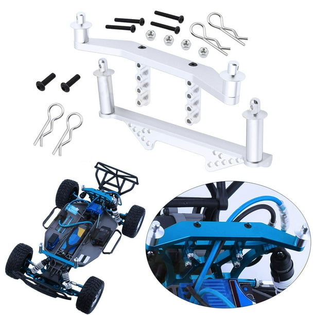 Aluminiumlegierung RC Car Front Rear Body Mounts Posts Ersatzteile Zubehör Für blanco perfke Postes de montaje de carrocería RC