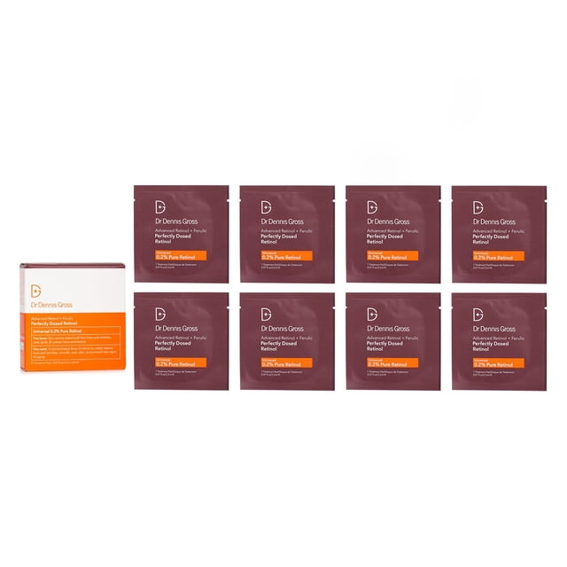 Tratamiento con retinol Dr. Dennis Gross, 2,2 ml x 8 almohadillas