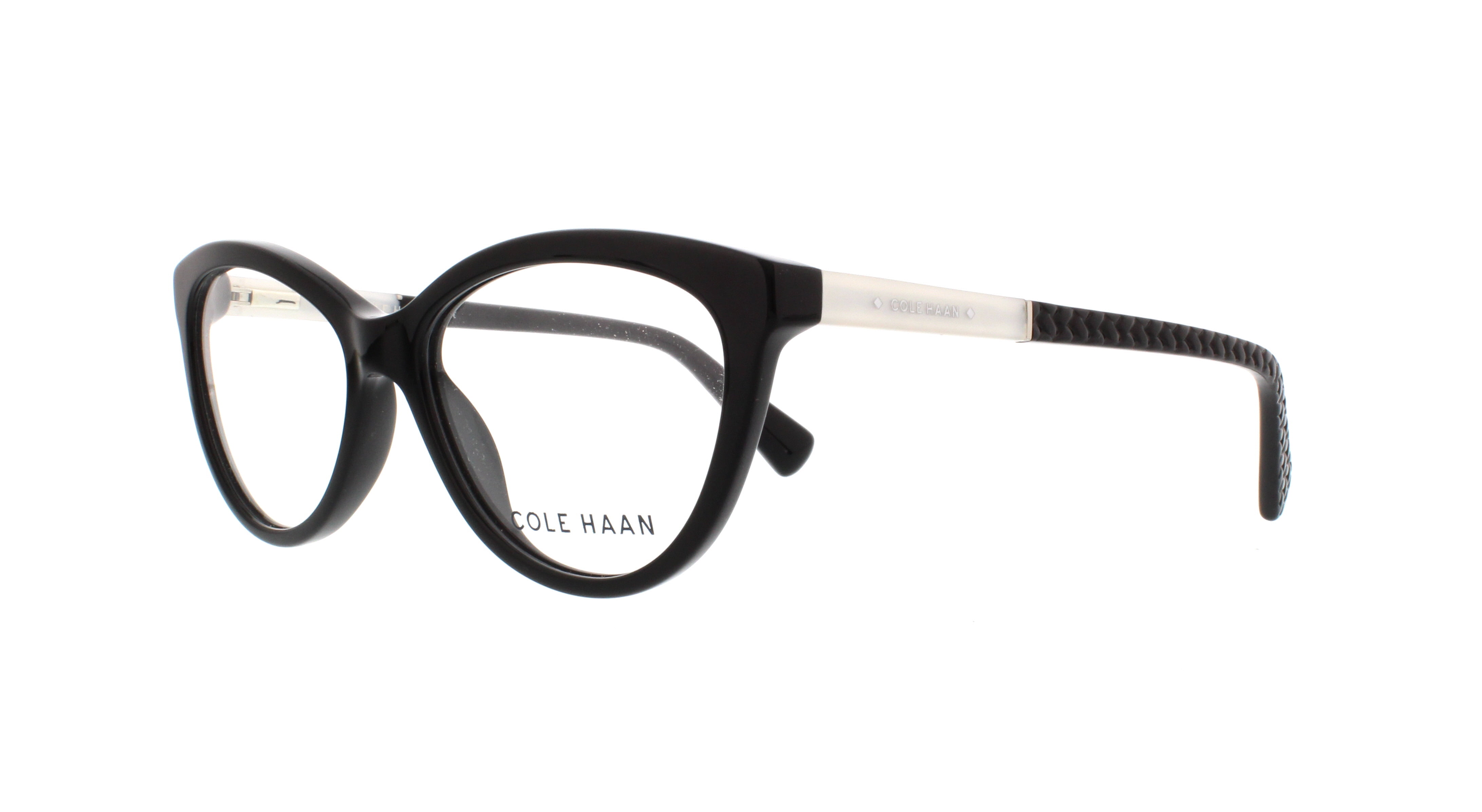 COLE HAAN Eyeglasses CH5000 001 Black 52MM